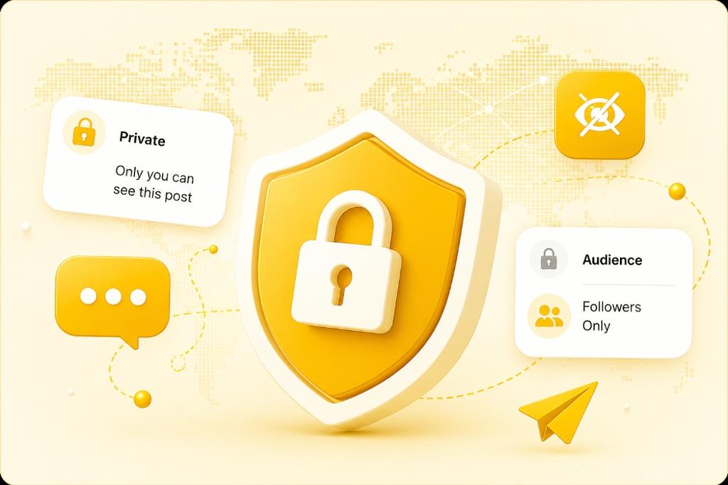 Privacy-First Posting